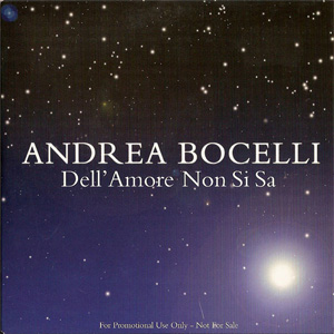 Disco Dell'Amore Non Si Sa de Andrea Bocelli