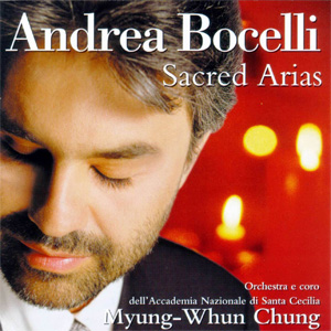 Disco Sacred Arias de Andrea Bocelli