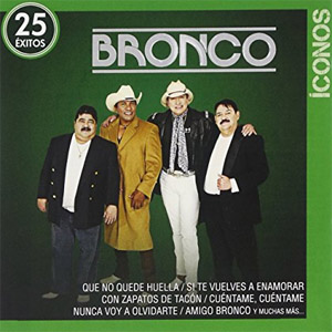 Disco Iconos 25 Éxitos de Bronco
