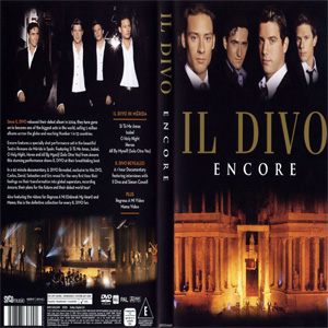 Disco Encore (Dvd) de Il Divo