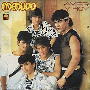 Disco Ayer y Hoy de Menudo