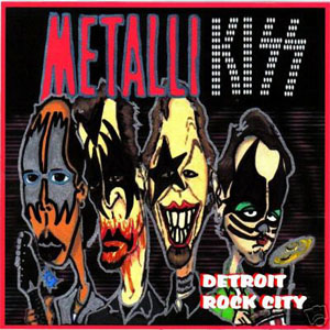 Disco Metalli Kiss - Detroit Rock City de Metallica