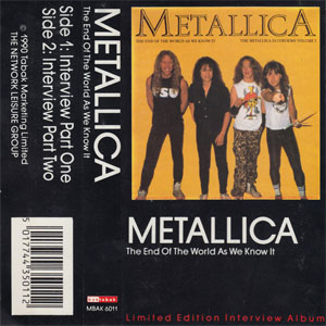 Disco The End Of The World As We Know It: The Metallica Interviews Vol. 1 de Metallica