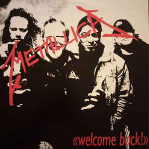 Disco Welcome Back de Metallica
