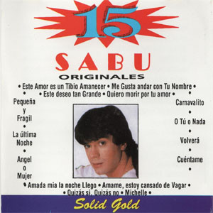 Disco 15 Originales de Sabú