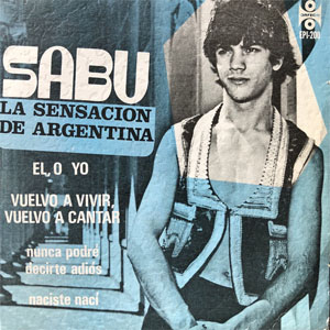 Disco La Sensación De Argentina de Sabú
