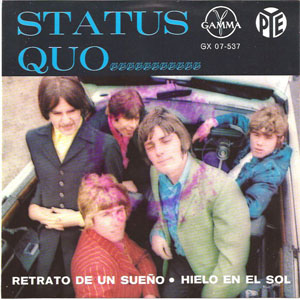 Disco Retrato De Un Sueño - Hielo En El Sol de Status Quo
