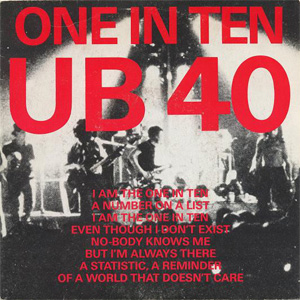Disco One In Ten de UB40