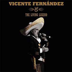 Disco Living Legend de Vicente Fernández
